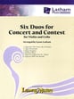 Six Duos for Concert and Contest Violin and Cello Duet cover